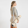 'Sandstone' PU Yoga Mat with ‘Flex 2-in-1’ Strap