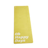 'Happy Days' PU Yoga Mat with ‘Flex 2-in-1’ Strap