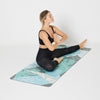 'Lush Lagoon' PU Yoga Mat with ‘Flex 2-in-1’ Strap