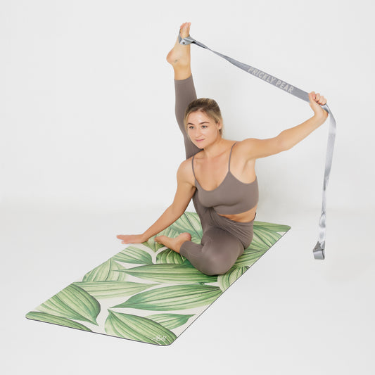 'Ambition' PU Yoga Mat with 'Flex 2-in-1' Strap