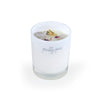 The 'Peace' Moonstone Crystal Candle