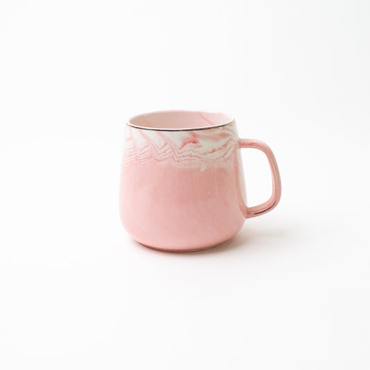 Set of 4 Amelia Coffee Mugs [Pink]