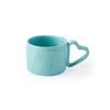 'Lovestruck' Speckled Mug w/ Heart Handle