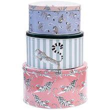  Set of Three Round Animal Cake Tins