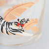 Gold Detailed Cheeky Tiger Hi Ball Glass