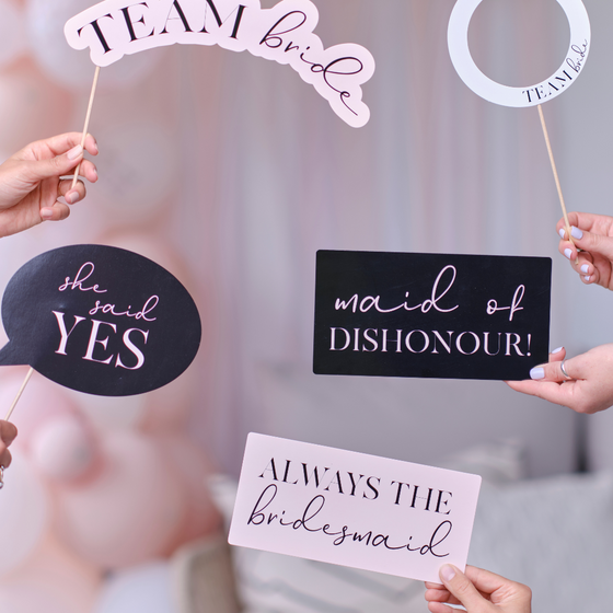 Hen Party Photo Booth Props