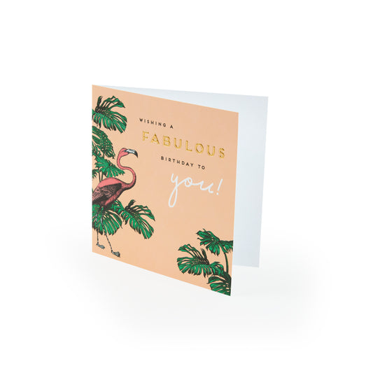 Flamingo Fabulous You Card