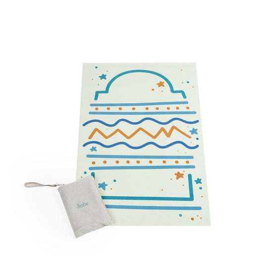 'Moonlight Voyage II' Compact Prayer Mat