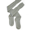 Grey Knee High Cotton Cozy Socks