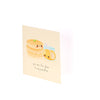 Food Couples Greeting Card - Paratha & Ghee