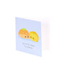 Food Couples Greeting Card - Kunefe & Cheese