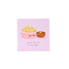 Food Couples Greeting Card - Chaat & Imli