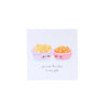 Food Couples Greeting Card - Aloo & Gobi
