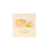 Food Couples Greeting Card - Paratha & Ghee