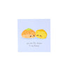 Food Couples Greeting Card - Kunefe & Cheese