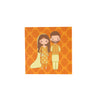 Desi Couple Wedding Greeting Cards (3pk)