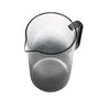 2L Grey Ombre Glass Water Jug With Lid