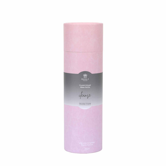 Cleanse Obsidian Crystal Water Bottle
