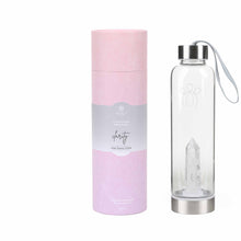  Clarity Clear Quartz Crystal Water Bottle