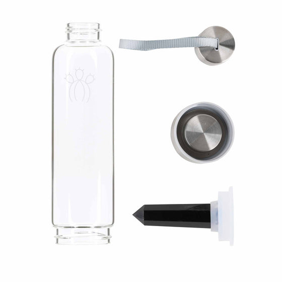Cleanse Obsidian Crystal Water Bottle