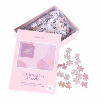 Achievher Mystery Affirmation Puzzle, 500 pc