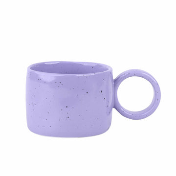 Oh Speckled Mug, Purple
