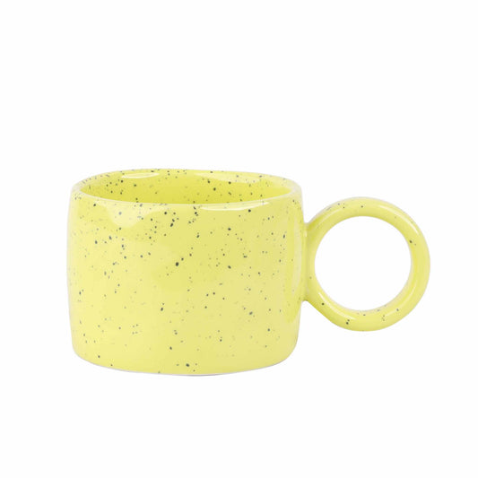 Oh Speckled Mug, Yellow