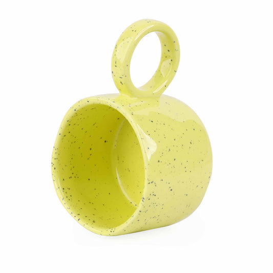 Oh Speckled Mug, Yellow