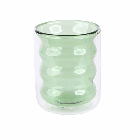 Jazz Bubble Glass Cup, Mint