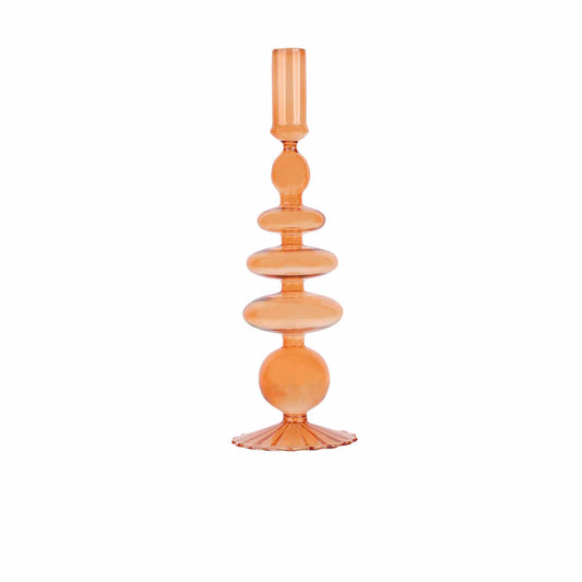 Tall Apero Candle Holder Orange