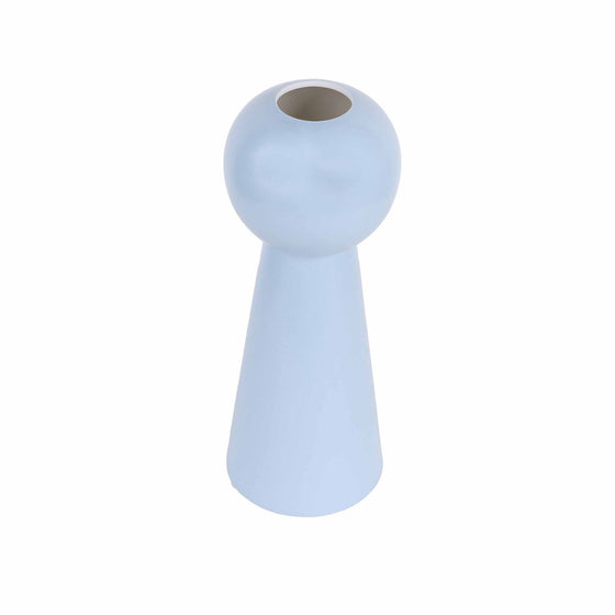 Duck Egg Vase in Blue