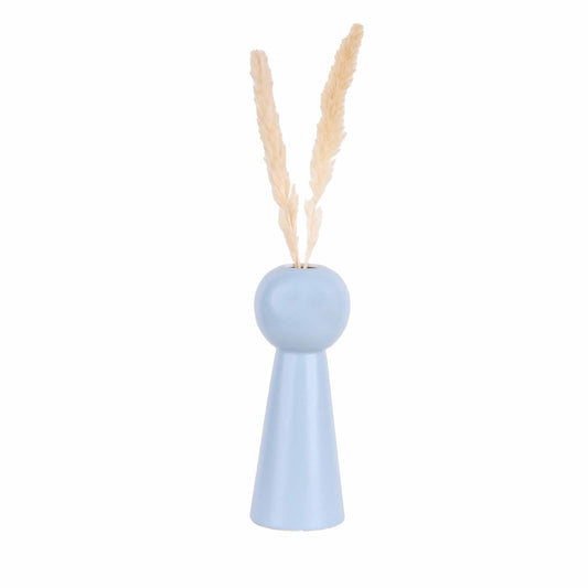 Duck Egg Vase in Blue