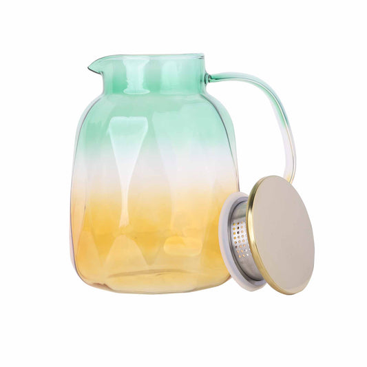 Pina Glass Jug with Lid