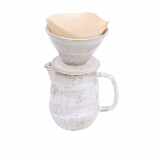 DRIP Coffee Set, White Washed