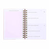 Powder Pink Linen Gratitude Journal A5 Size