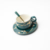 Ivanna mug & saucer with spoon