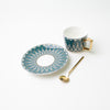 Zina Mug and Saucer with Spoon