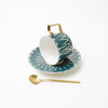 Zina Mug and Saucer with Spoon