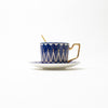 Zina Mug and Saucer with spoon