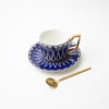 Zina Mug and Saucer with spoon
