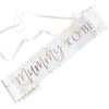 Floral 'Mummy-to-Be' Sash [Foiled]