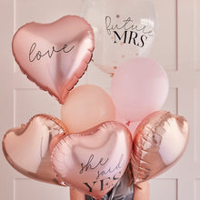  Bridal Balloon Cluster [Rose Gold & Pink]