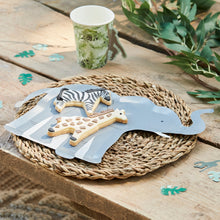  'Elephant' 8 x Eco Paper Plate [Jungle-Themed]