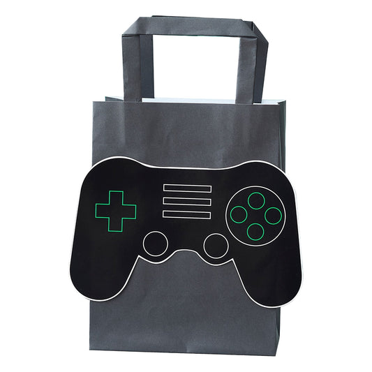 'Gaming' 3D Controller 5 x Eco Party Bag [Black]