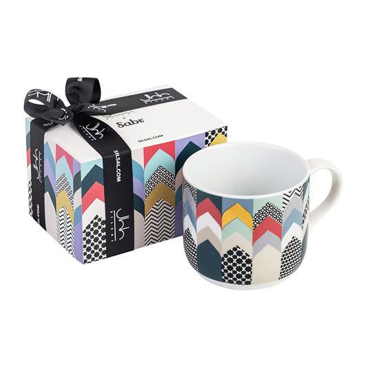Silsal x Sabr 'Layalee' Mug with Gift Box