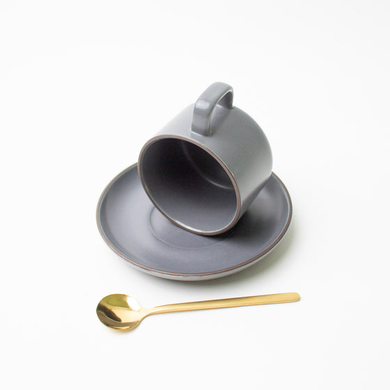 Bria Mug and Saucer with spoon