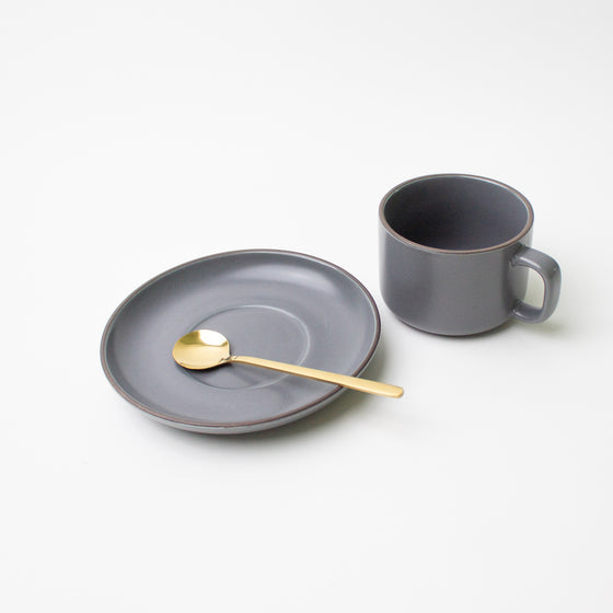 Bria Mug and Saucer with spoon
