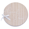 Wooden Wedding Guest Book