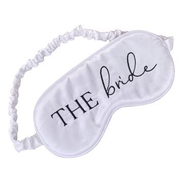 The Bride Sleep Mask, White