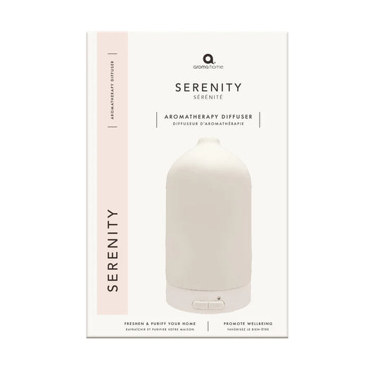 Serenity Ceramic Ultrasonic Diffuser - Cream